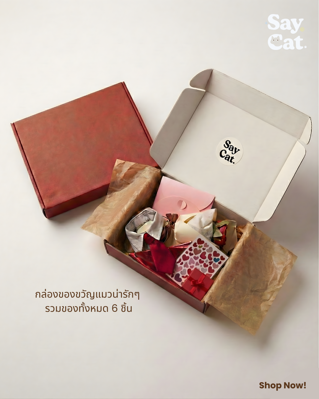 SayCat Valentine Box